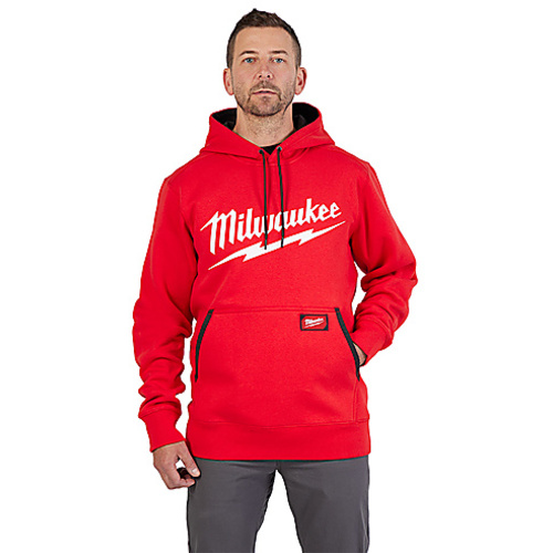 ‎352R-3X HOODIE LOGO RED