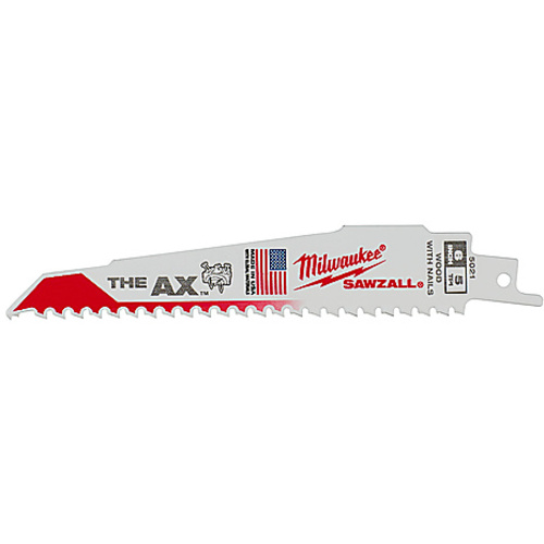 6″ 5 TPI The Ax Sawzall Blade (5 Pk)