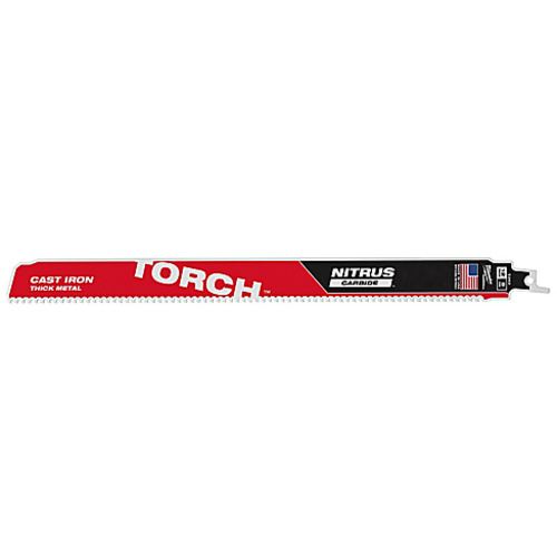 12″ 7TPI TORCH C/IRON 5PK