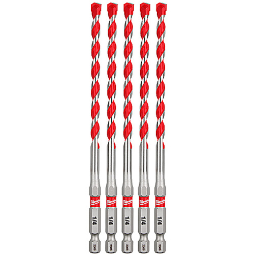 1/4 HAMMER DRILL BIT(5)