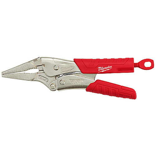 9″ TORQUE LOCK LONG NOSE LOCKING PLIERS WITH GRIP