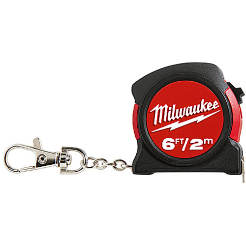 Milwaukee 6ft / 2m Keychain Tape Measure