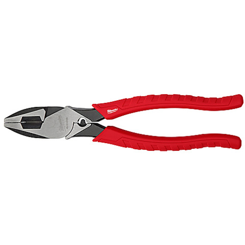 9″ Comfort Grip High Leverage Lineman's Pliers with Crimper