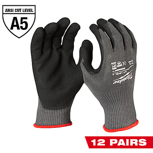 CUT 5 DIPPED GLOVES XL