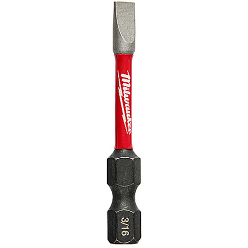 Shockwave 2″ Impact Slotted 3/16″ Power Bits (Bulk 25)