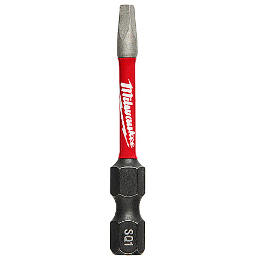 SHOCKWAVE 2″ Impact Square Recess #1 Power Bits (Bulk 25)