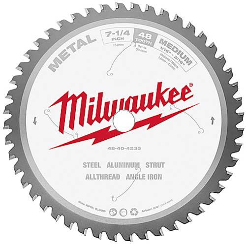 ‎7-1/4″ METAL CIRC SAW BLD
