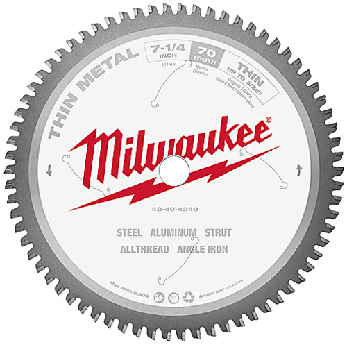 ‎7-1/4″ METAL CIRC SAW BLD
