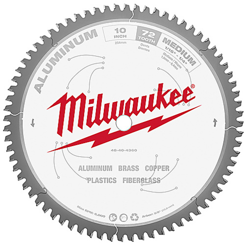 10″ ALU CIRC SAW BLADE