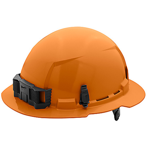 ORG FL BRIM HARDHAT 6PT E