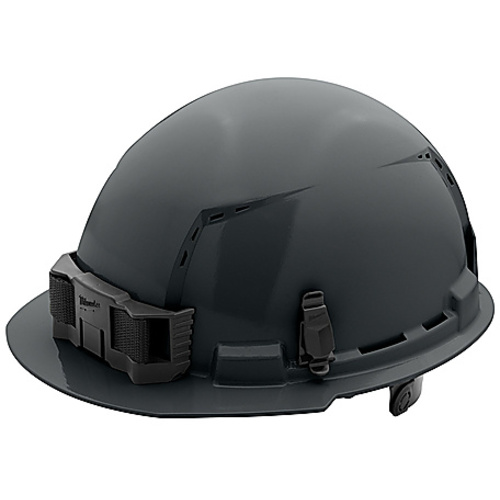 GRY FR BRIM HARDHAT 6PT C
