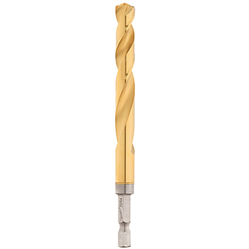 25/64″ SHOCKWAVE RED HELIX Titanium Drill Bit