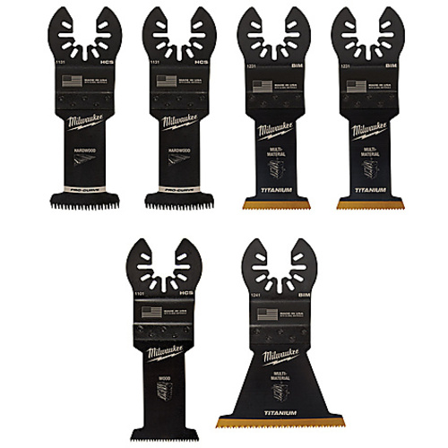 6PC MULTI-TOOL BLADE KIT