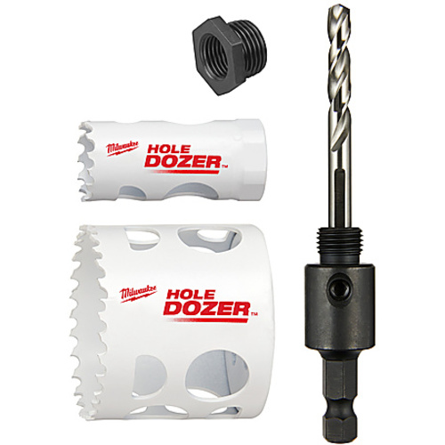 HOLE DOZER Door Lock Hole Saw Kit