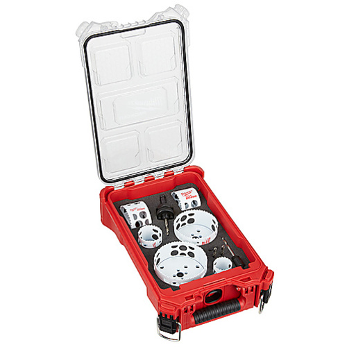 HOLE DOZER  Bi-Metal Hole Saw Kit with PACKOUT Compact Organizer - 10PC