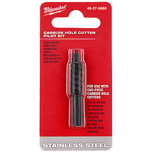 CARBIDE HOLE CUTTER PILOT