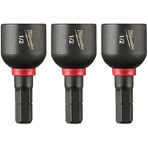 SHOCKWAVE Impact Duty 1/2″ Insert Magnetic Nut Driver 3PK