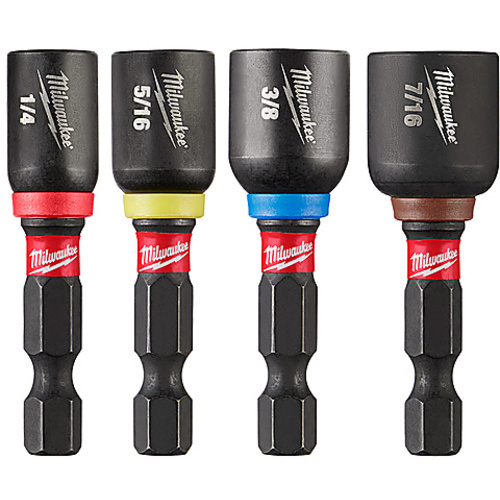 ‎SHOCKWAVE Impact Duty 1-7/8″ Magnetic Nut Driver Set 4PC