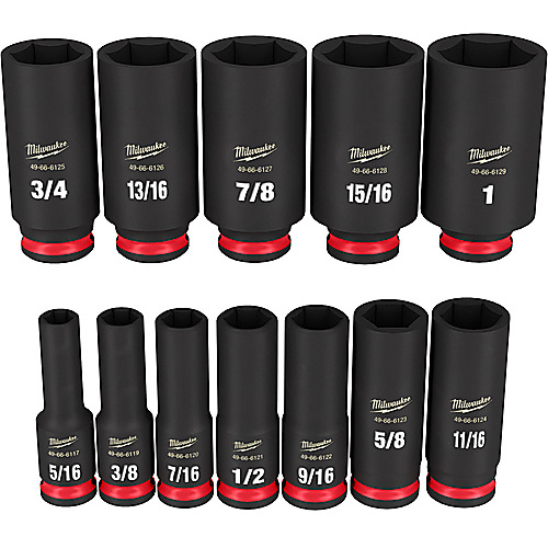 12PC IMP 3/8DR SAE DP 6PT