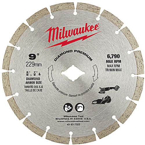 9″ DIAM SEGMENTED BLADE