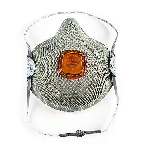 Moldex 2800N95 Disposable HandyStrap Particulate Respirator Plus Nuisance Organic Vapors with Ventex Valve, NIOSH Approved