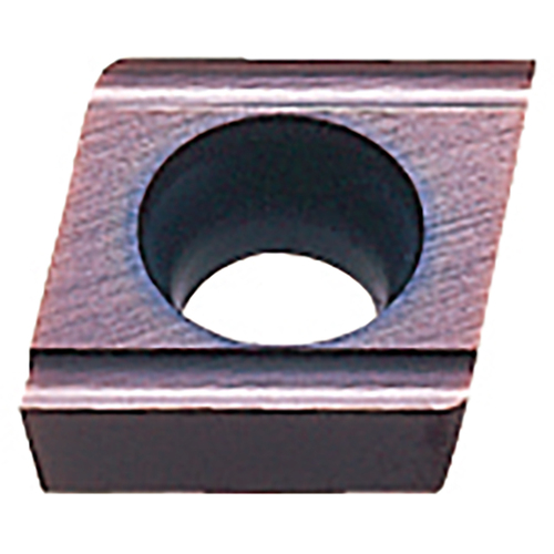 CCET 32.5 RW-SN VP15TF, 0.03 mm Corner Radius, 3.97 mm Thick, 9.525 mm Inscribed Circle, Turning Indexable Insert