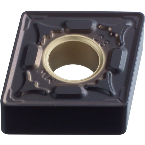 CNMG 433 MW MC5015, 1.2 mm Corner Radius, 4.76 mm Thick, 12.7 mm Inscribed Circle, Turning Indexable Insert