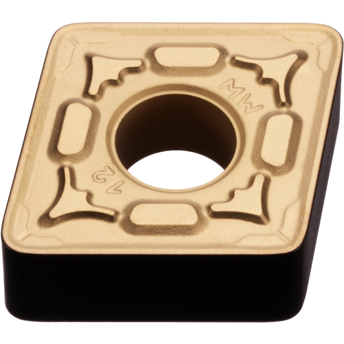 CNMG 432 MW MC6015, 0.8 mm Corner Radius, 4.76 mm Thick, 12.7 mm Inscribed Circle, Turning Indexable Insert