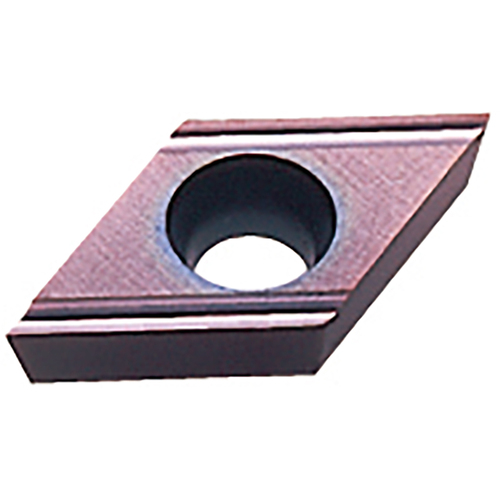 DCET 21.5 RW-SN VP15TF, 0.03 mm Corner Radius, 2.38 mm Thick, 6.35 mm Inscribed Circle, Turning Indexable Insert