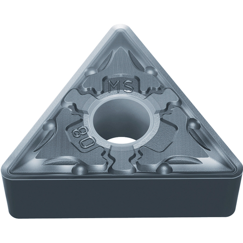 TNMG 432 MS MP9005, 0.8 mm Corner Radius, 4.76 mm Thick, 12.7 mm Inscribed Circle, Turning Indexable Insert