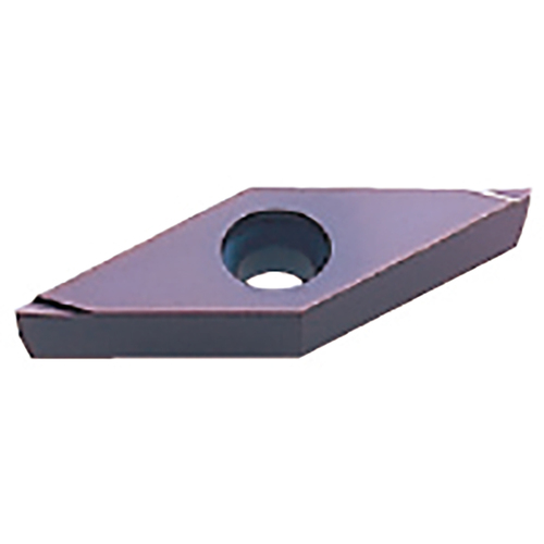 VCGT 1.51.51 L-F VP15TF, 0.4 mm Corner Radius, 2.38 mm Thick, 4.76 mm Inscribed Circle, Turning Indexable Insert