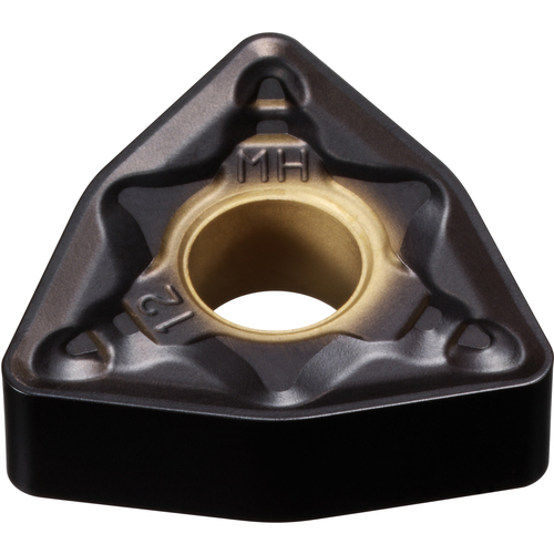 WNMG 433 MH UC5115, 1.2 mm Corner Radius, 4.76 mm Thick, 12.7 mm Inscribed Circle, Turning Indexable Insert