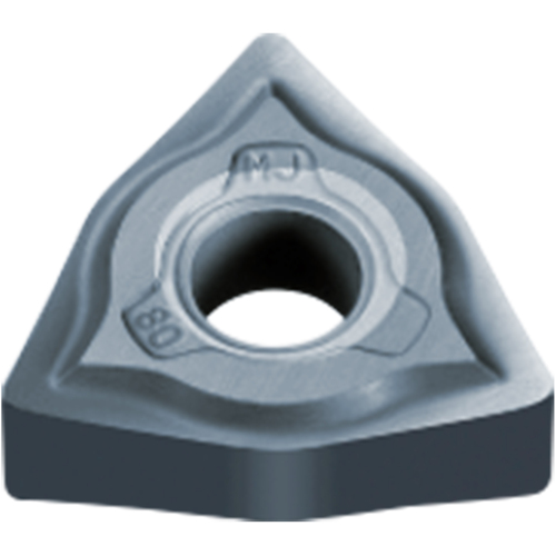 WNMG 432 MJ MP9015, 1/32″ Corner Radius, 3/16″ Thick, 1/2″ Inscribed Circle, Turning Indexable Insert
