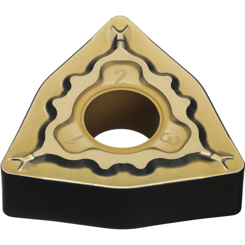 WNMG 332 MP MC6015, 0.8 mm Corner Radius, 4.76 mm Thick, 9.525 mm Inscribed Circle, Turning Indexable Insert