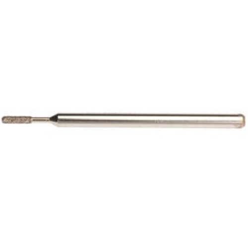 1/4″ × 3/32″ Electroplated CBN Mandrel 100 Grit Round End Cylinder