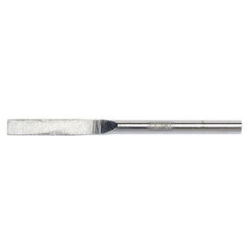 0.020″ × 1/8″ Electroplated Diamond File Flat 100 Grit 5/8″ Diamond