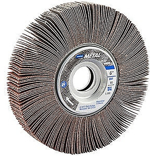 6″ × 1″ × 1″ Metalite R265 Flap Wheel 80 Grit Aluminum Oxide