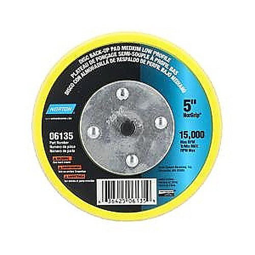 5″ MED NORGRIP BK-UP LOW