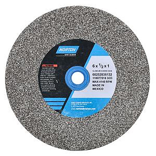 6 × 1/2 × 1″ Gemini Bench and Pedestal Wheel 57A 36 P VBE Type 01