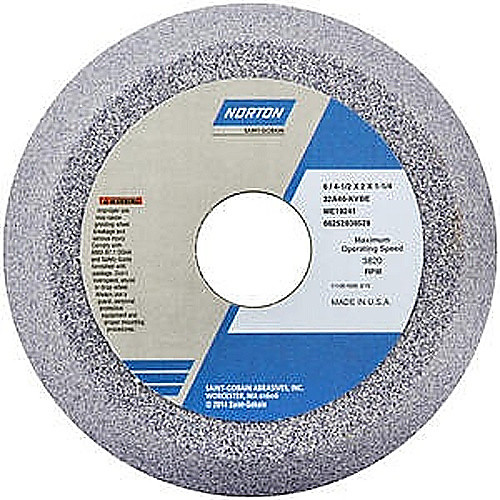 ‎6″ / 4-1/2″ × 2″ × 1-1/4″ 32A Toolroom Wheel Type 11-Flaring Cup 60 Grit Aluminum Oxide