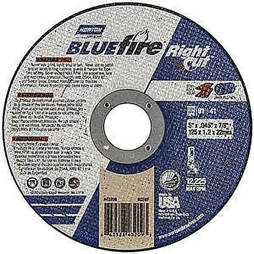 5 × 1/16 × 7/8″ BlueFire RightCut Right Angle Cut-Off Wheel A 36 Q Type 01/41
