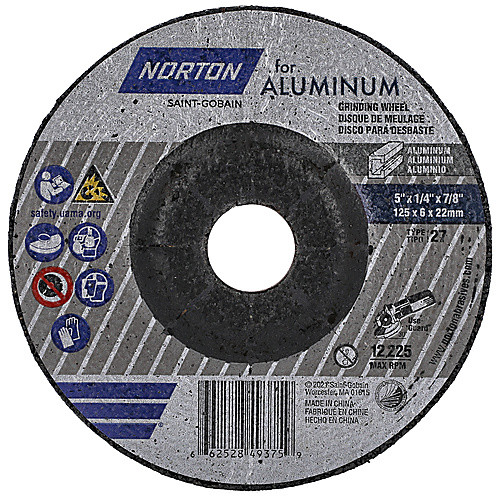 5X1/4X7/8″ GRIND WHL ALUM