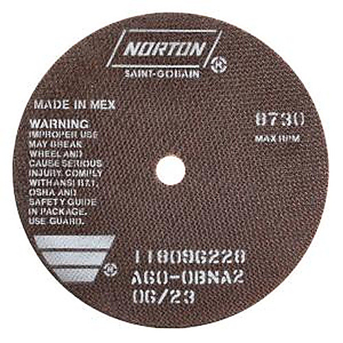 7 x .060 × 5/8″ OBNA2 Reinf Toolroom Cut-Off Wheel A 60 O BNA2 Type 01/41