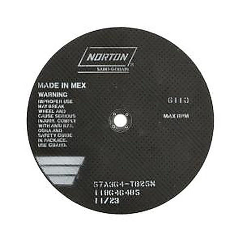 10″ × 3/32″ × 5/8″ Toolroom Cut-Off Wheel Type 01 Straight 36 Grit