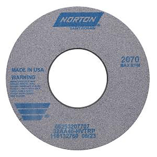 ‎12″ × 1-1/2″ × 5″ 32AA Surface/Cylindrical Wheel Type 01 Straight 46 Grit Aluminum Oxide