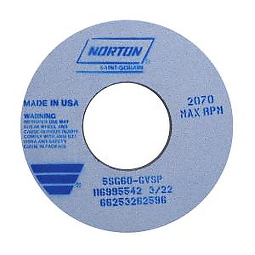‎12 × 1-1/2 × 5″ SG Toolroom Wheel 4″ 5SG 60 G VSP Type 01