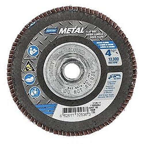 ‎4-1/2″ × 5/8″-11 60 Grit Type 29 Flap Disc