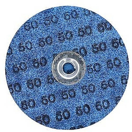4″ × 1/4″ NorZon BlueFire R884 Cloth Quick Change Disc Type TS/II 50 Grit Zirconia Alumina