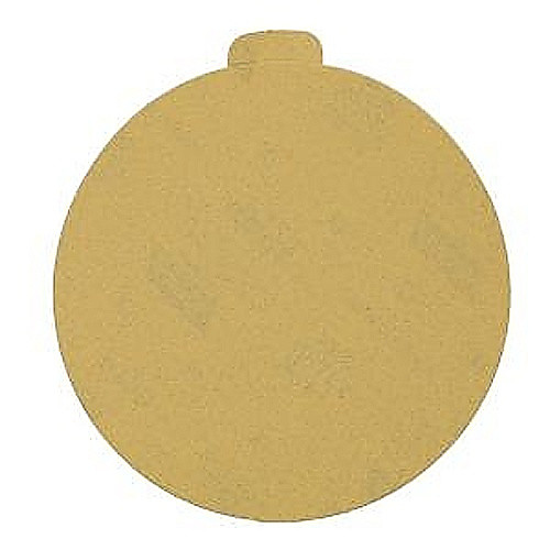 6″ × 1/4″ Gold Reserve A296 Paper Disc 120 Grit Aluminum Oxide