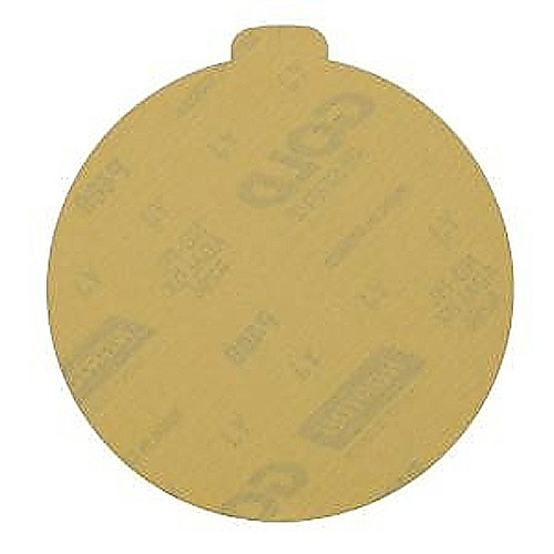 6″ × 1/4″ Gold Reserve A296 Paper Disc 400 Grit Aluminum Oxide